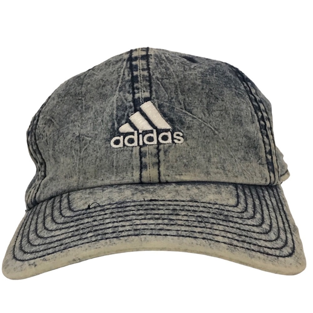 Adidas Adjustable Blue Ball Cap - image 1